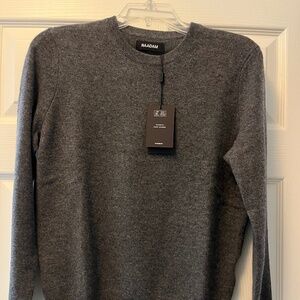 Naadam, Original Sweater, Size Small, Granite. 100% cashmere. NWT